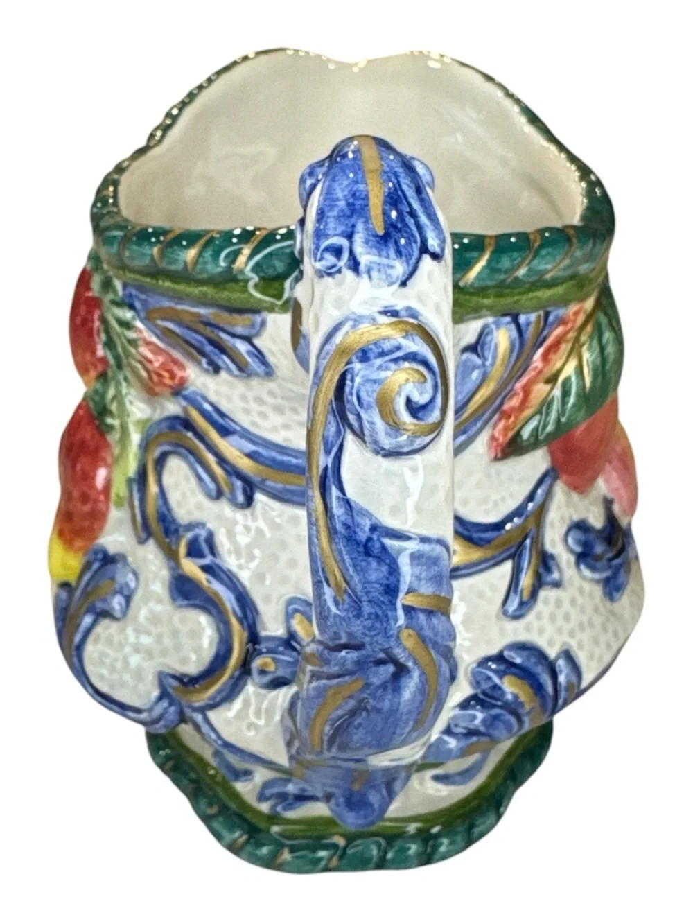 Vintage Fitz & Floyd Florentine Fruit Creamer
